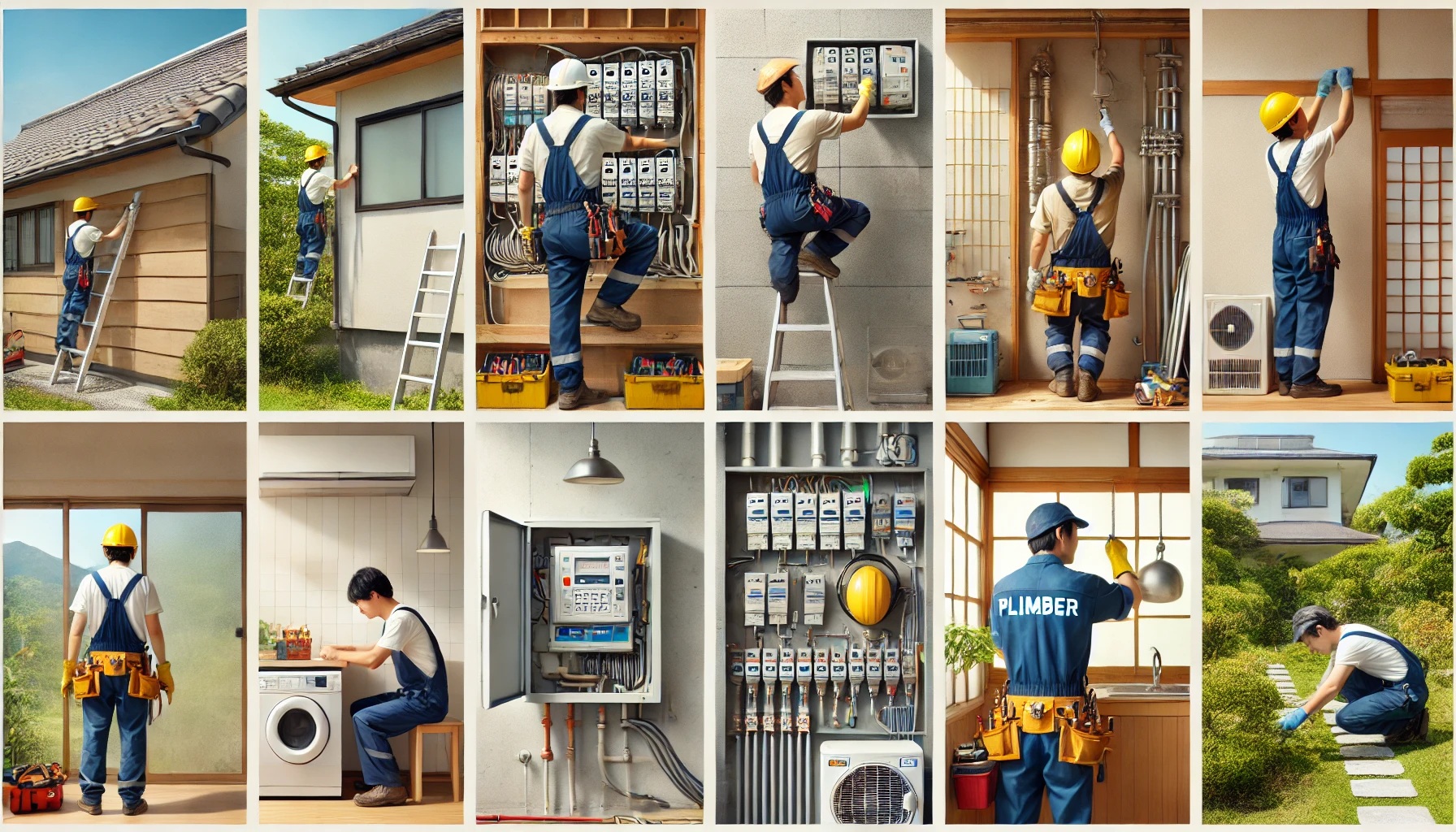 いろいろな種類の業者